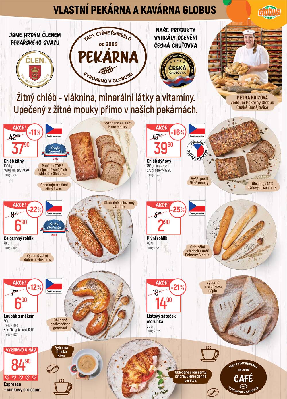 Akční leták Globus 30.9. - 6.10.2026 - Globus České Budějovice