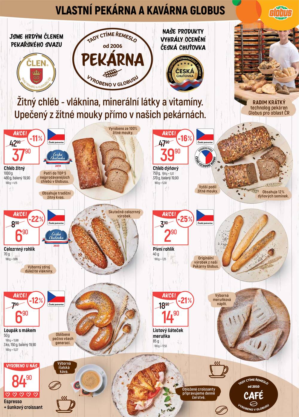 Akční leták Globus 30.9. - 6.10.2026 - Globus Pardubice