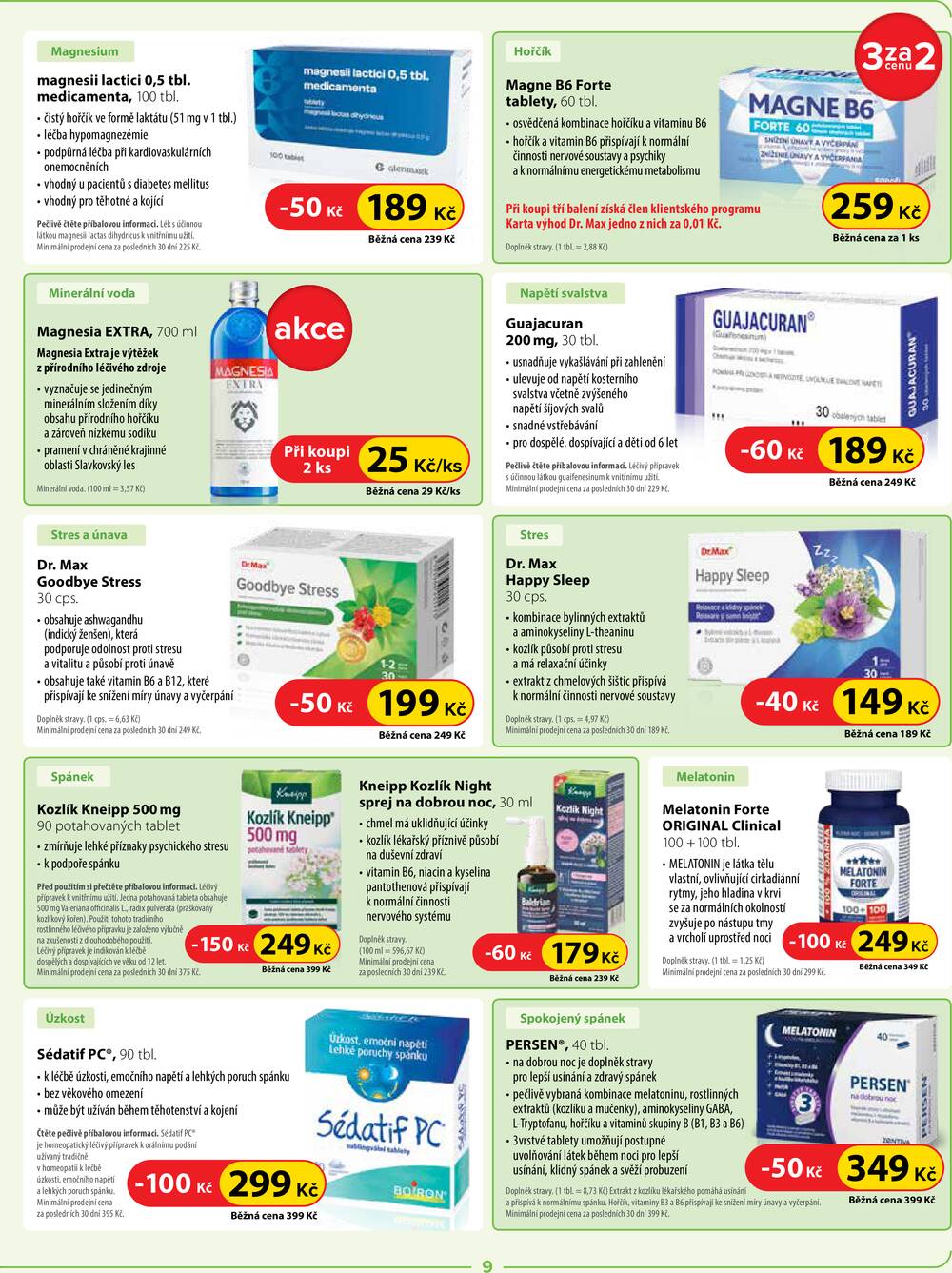 Leták Dr.Max - Dr.Max od 1.10. do 31.10.2026 - strana 9 Leták Dr.Max - Dr.Max od 1.10. do 31.10.2026 - strana 9