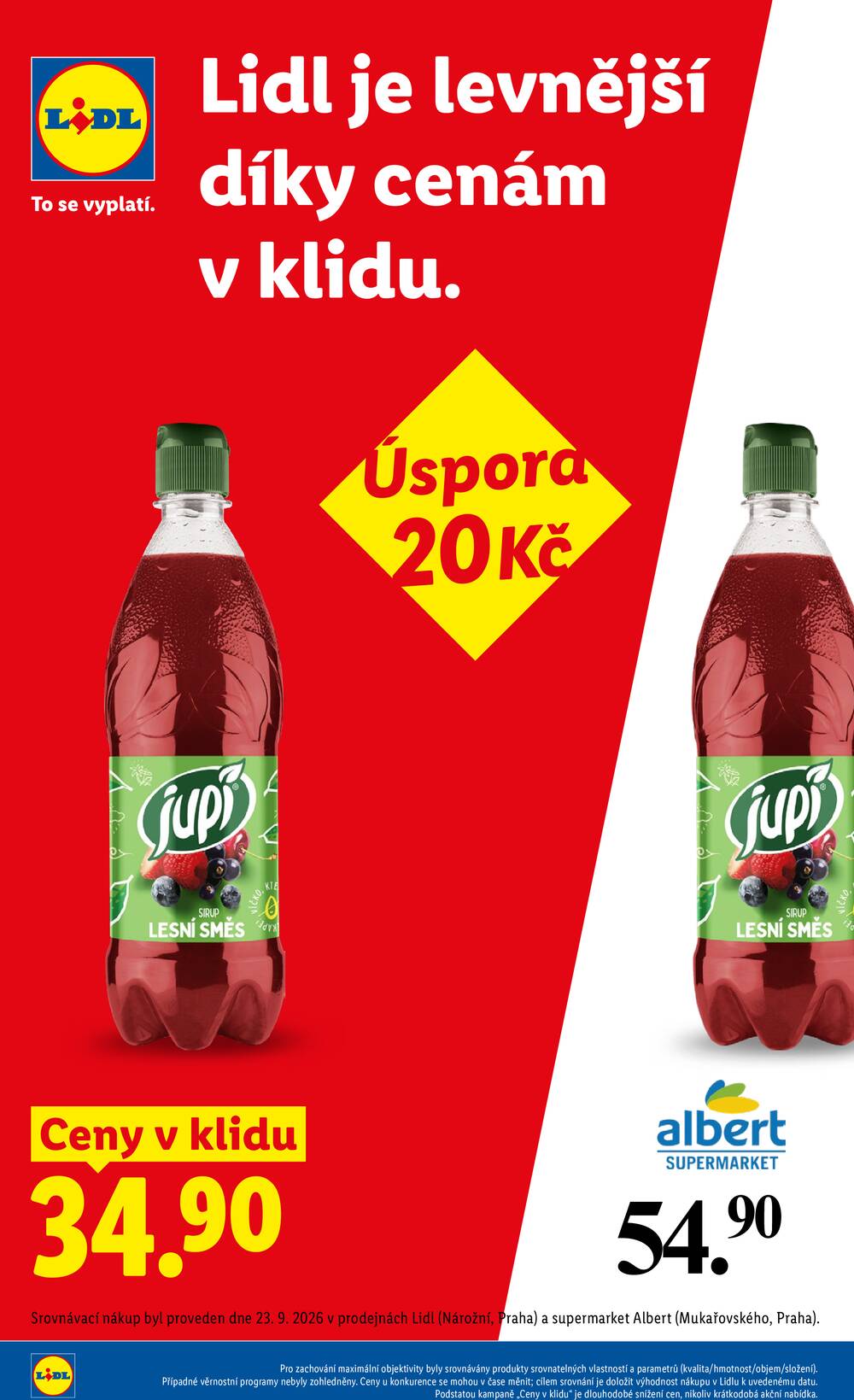 Lidl od 29.9. do 30.9.2026