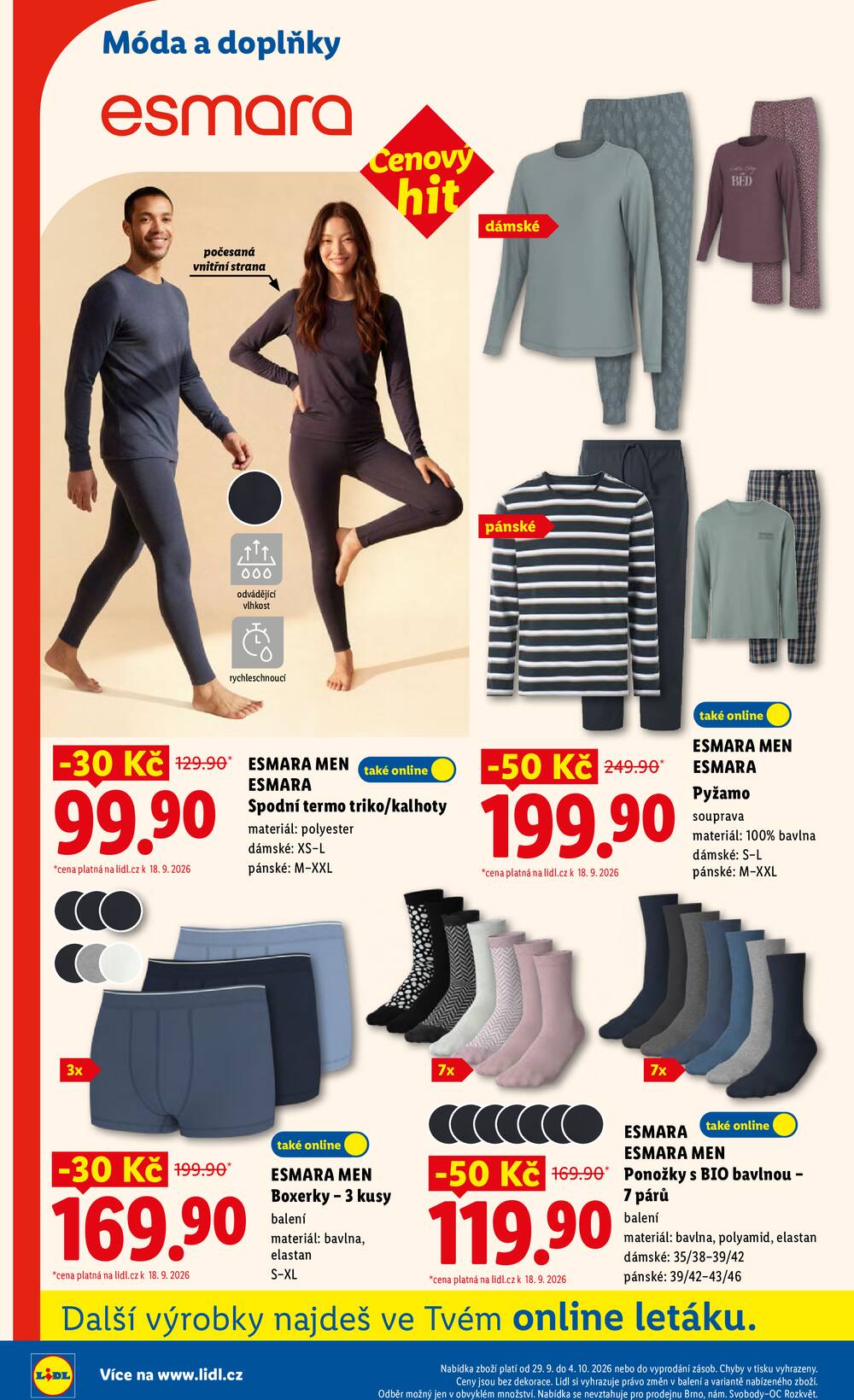 Leták Lidl - Lidl od 29.9. do 30.9.2026 - strana 44 Leták Lidl - Lidl od 29.9. do 30.9.2026 - strana 44