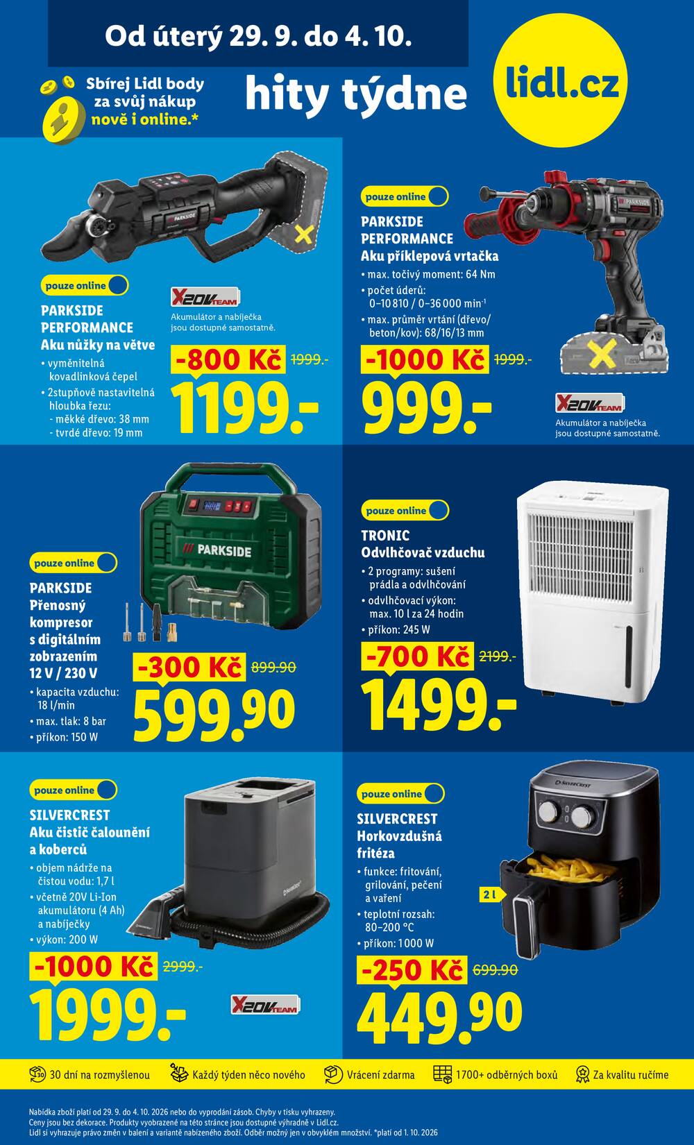 Lidl Spotřební zboží 29.9. - 4.10.