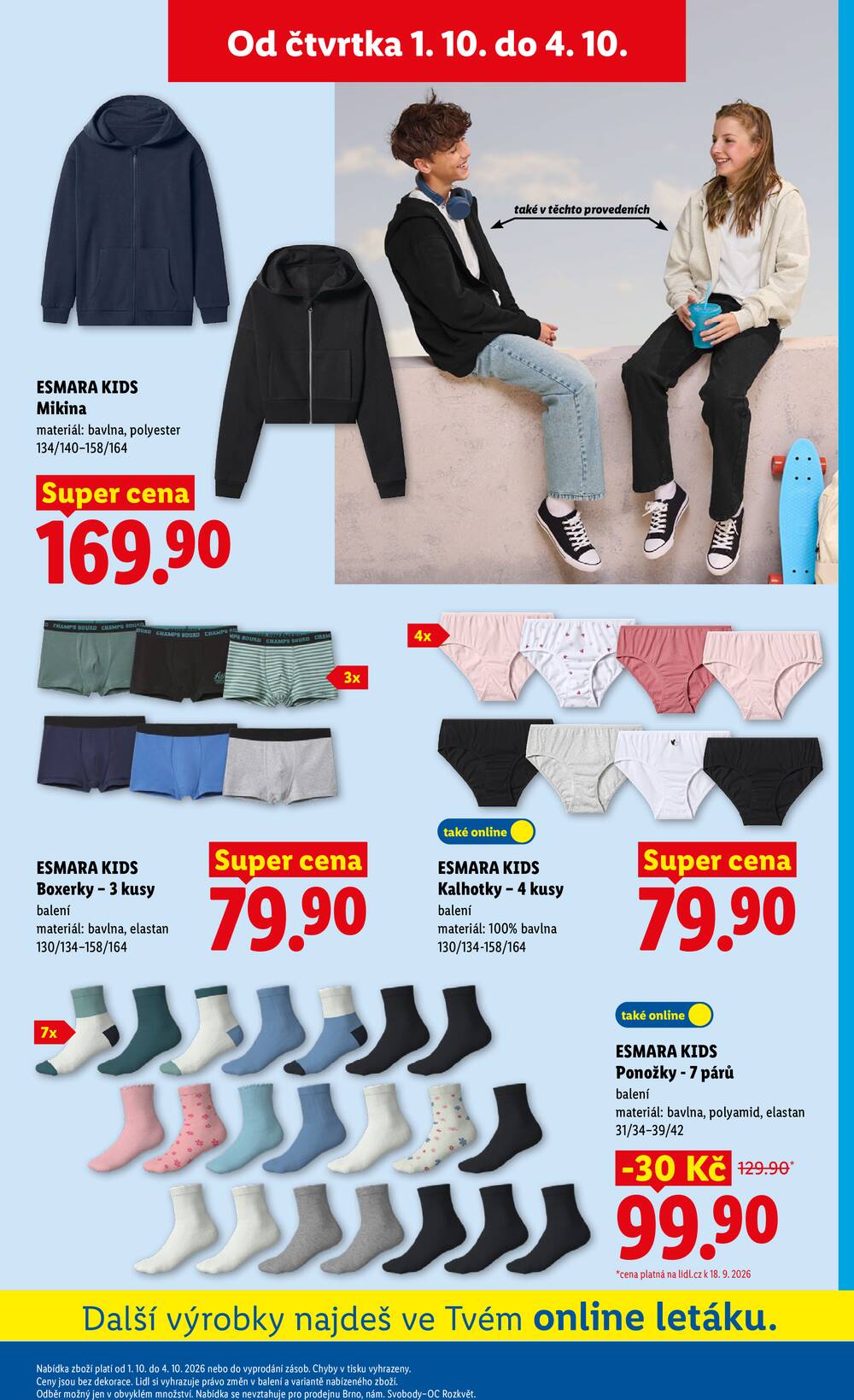 Lidl Spotřební zboží 29.9. - 4.10.