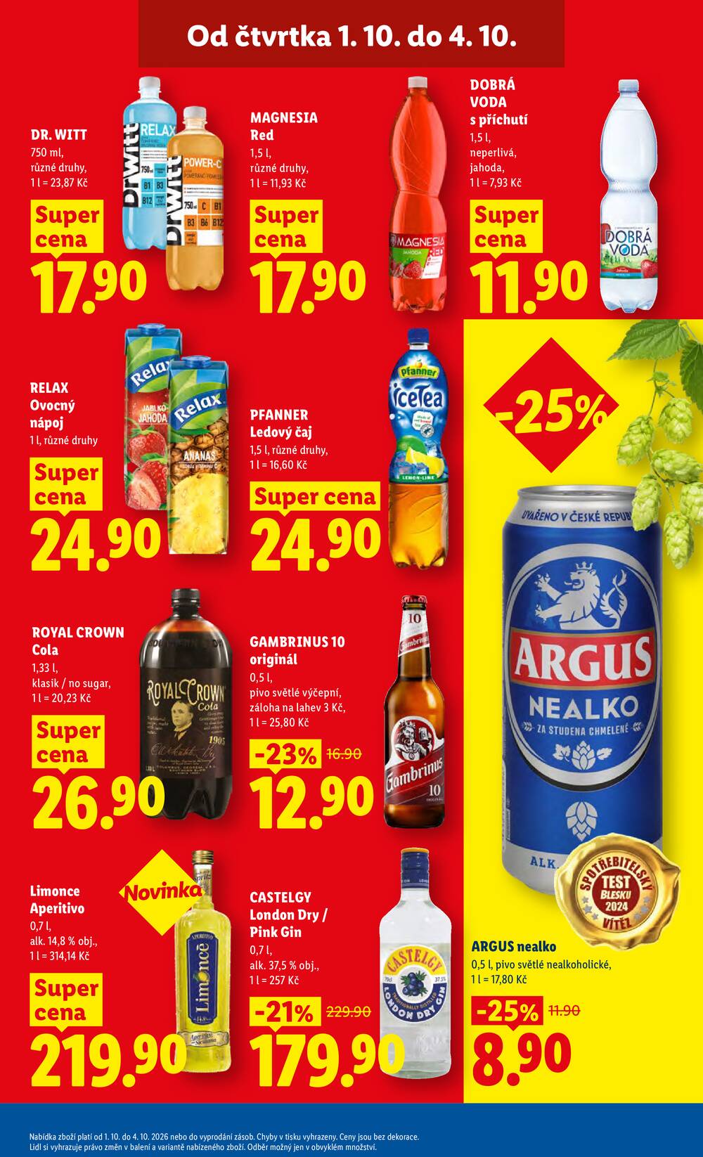 Leták Lidl - Lidl Čtvrtek od 1.10. do 4.10.2026 - strana 31 Leták Lidl - Lidl Čtvrtek od 1.10. do 4.10.2026 - strana 31
