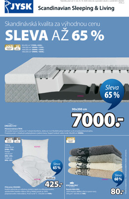 Letáky Jysk