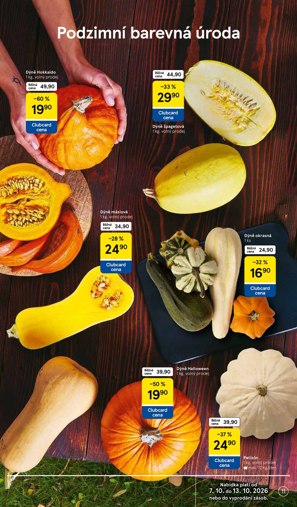 Leták Tesco - Tesco supermarkety od 7.10. do 13.10.2026 - strana 11 Leták Tesco - Tesco supermarkety od 7.10. do 13.10.2026 - strana 11