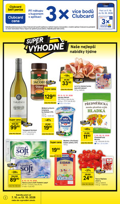 Tesco supermarkety od 7.10. do 13.10.2026