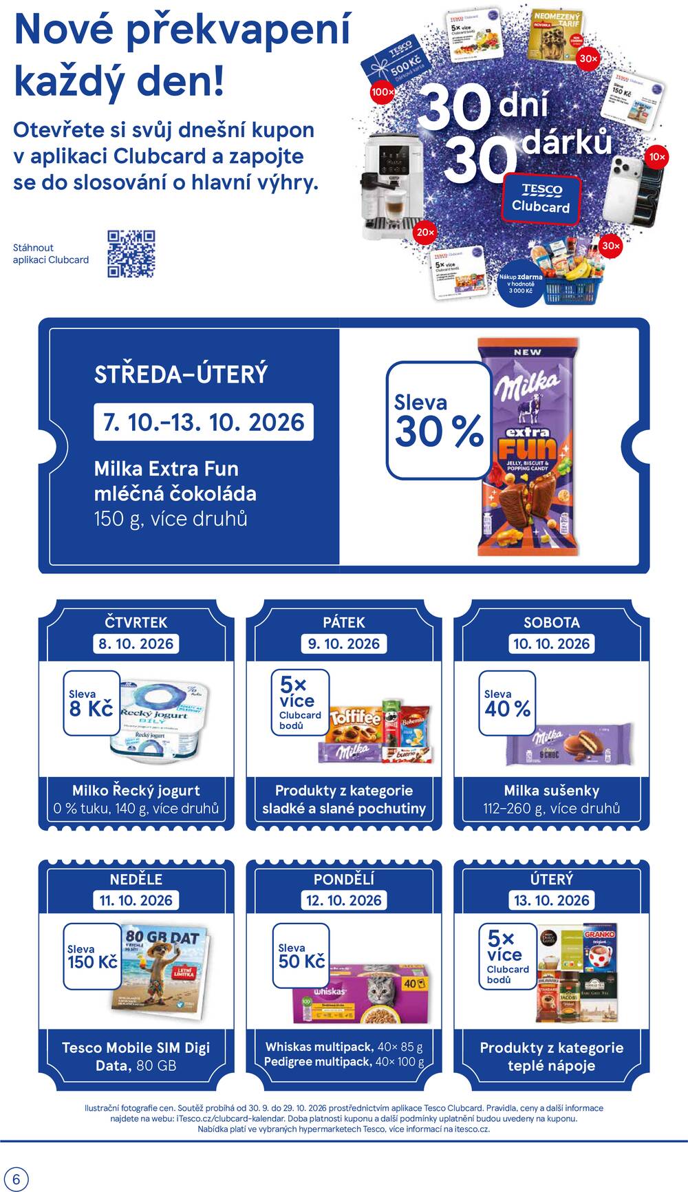 Leták Tesco - Tesco hypermarkety od 7.10. do 13.10.2026 - strana 6