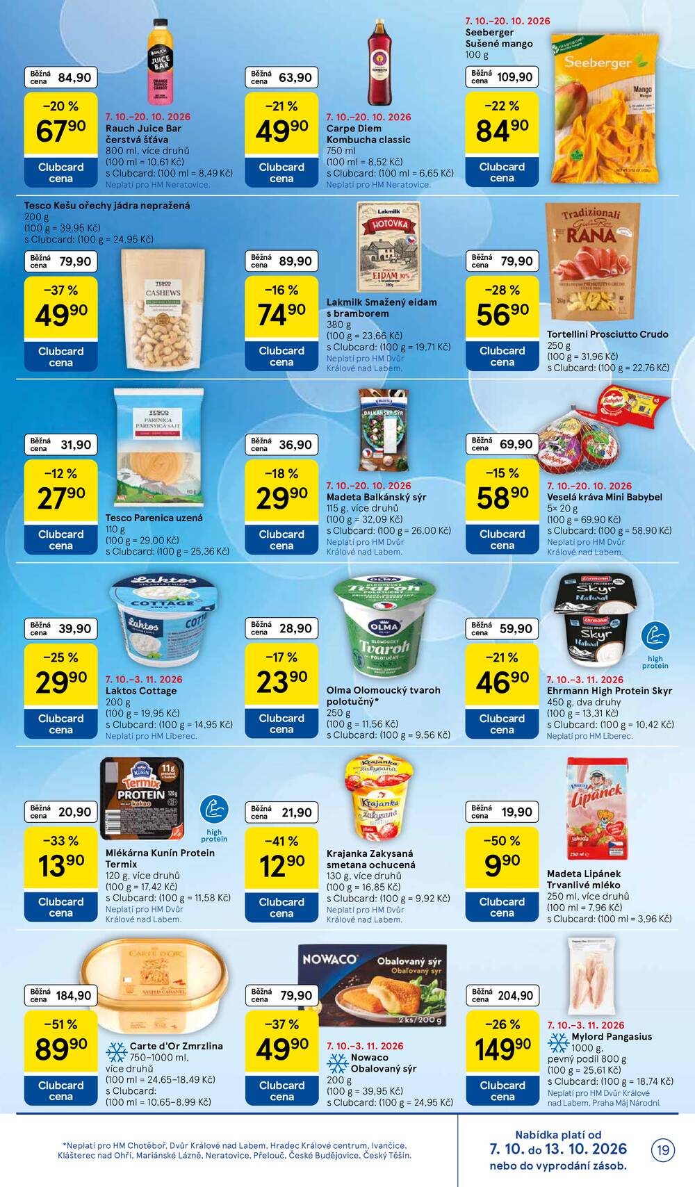 Leták Tesco - Tesco hypermarkety od 7.10. do 13.10.2026 - strana 19