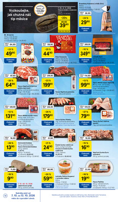 Tesco hypermarkety od 7.10. do 13.10.2026