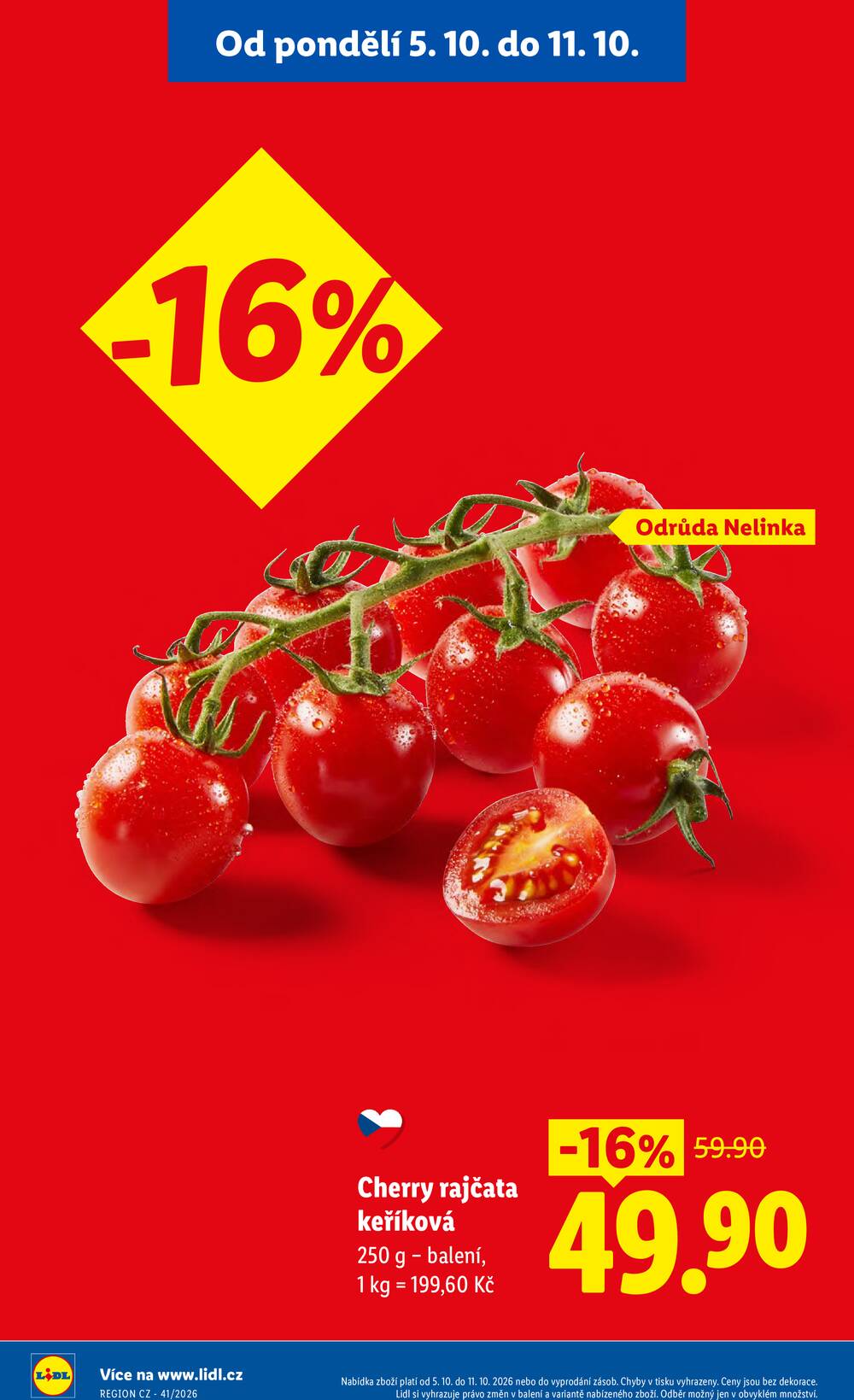 Lidl od 5.10. do 7.10.2026