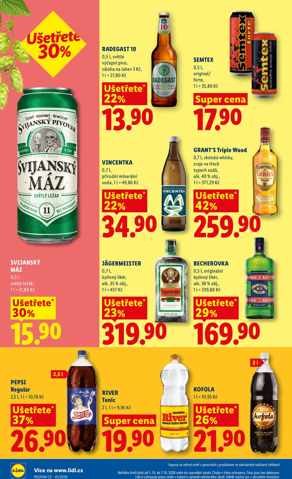Lidl od 5.10. do 7.10.2026