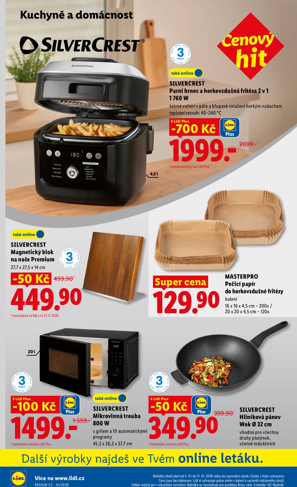 Lidl od 5.10. do 7.10.2026
