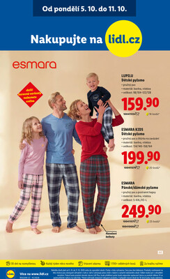 Lidl od 5.10. do 7.10.2026