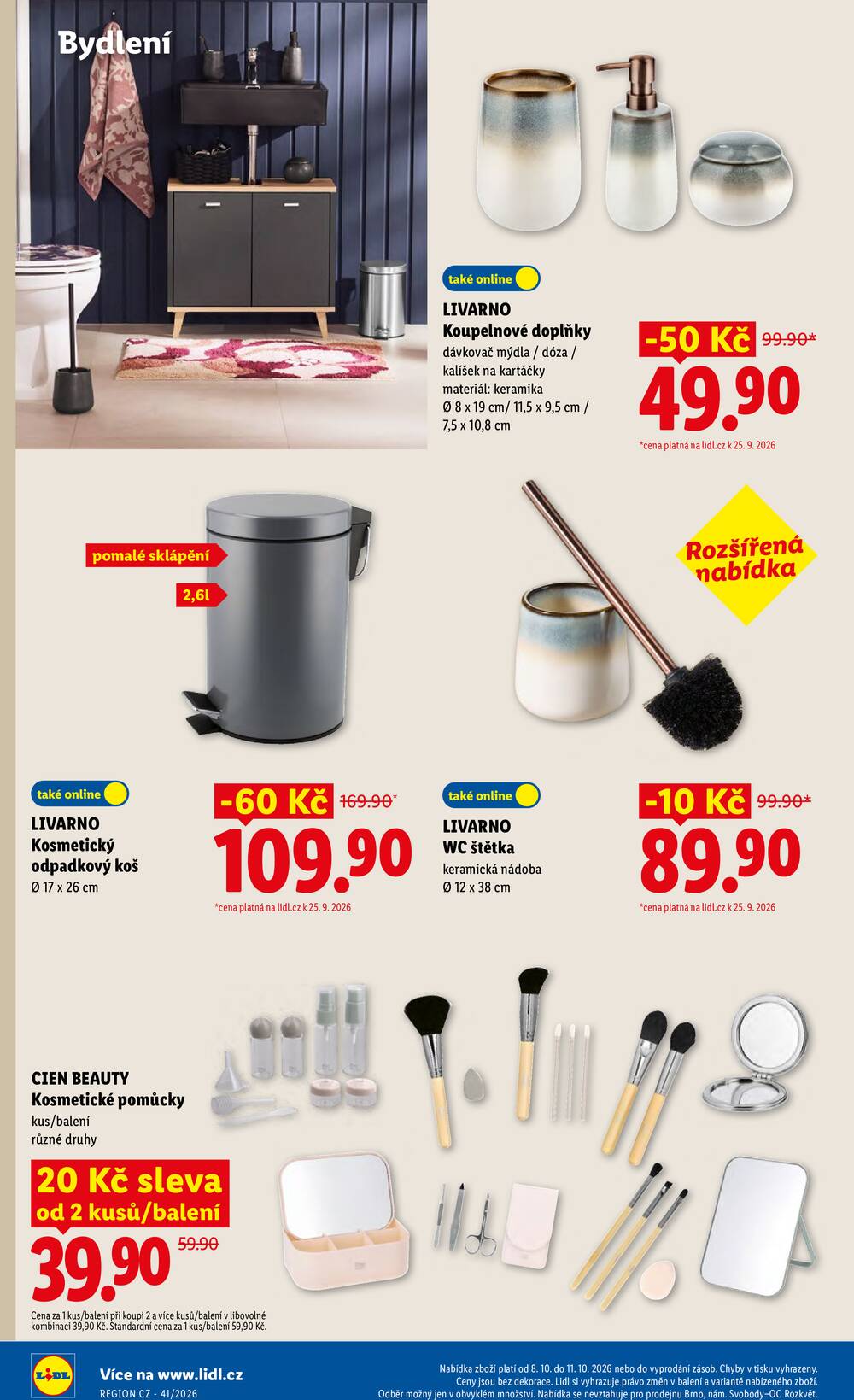 Lidl Spotřební zboží 5.10. - 11.10.