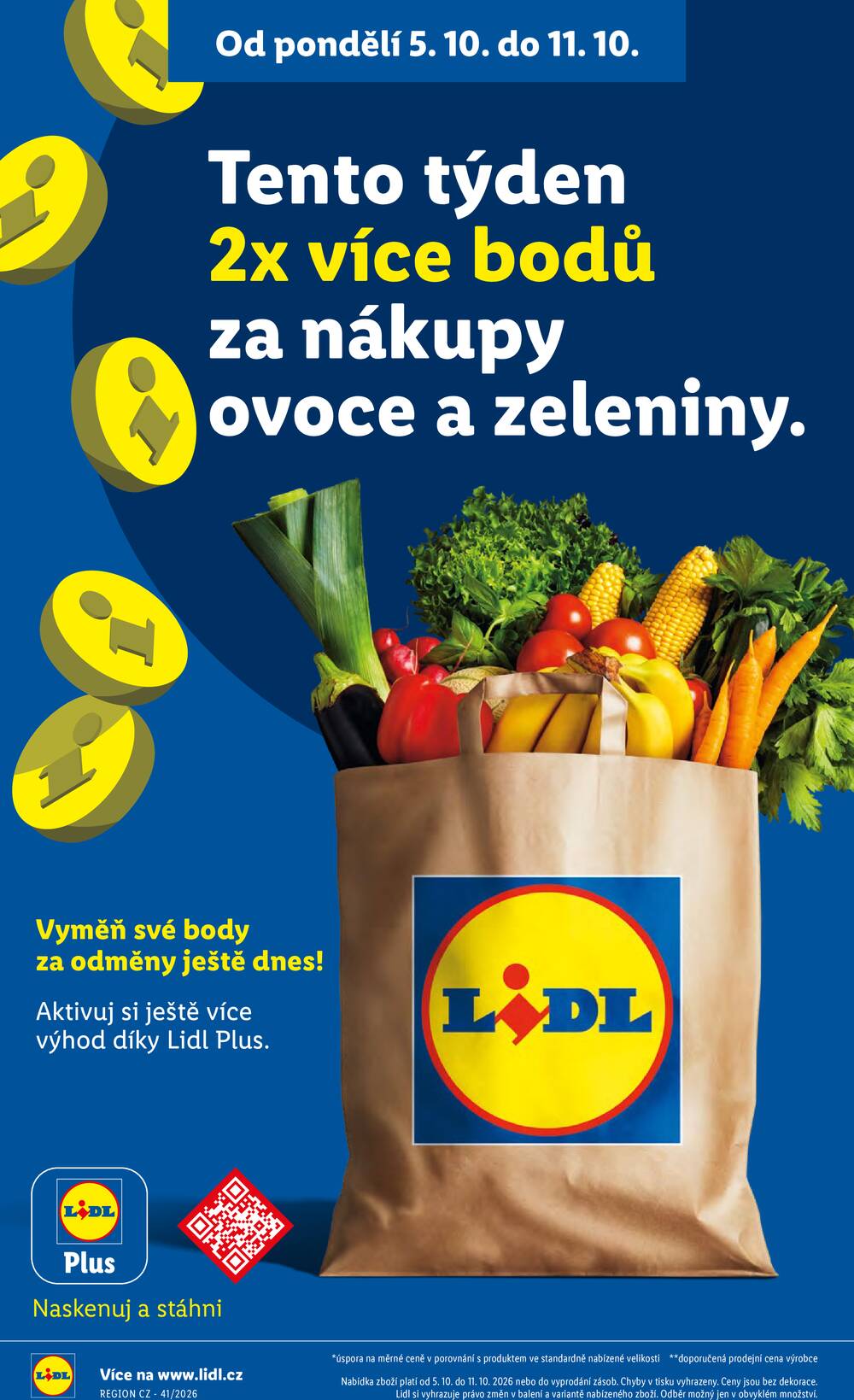 Lidl Čtvrtek od 8.10. do 11.10.2026
