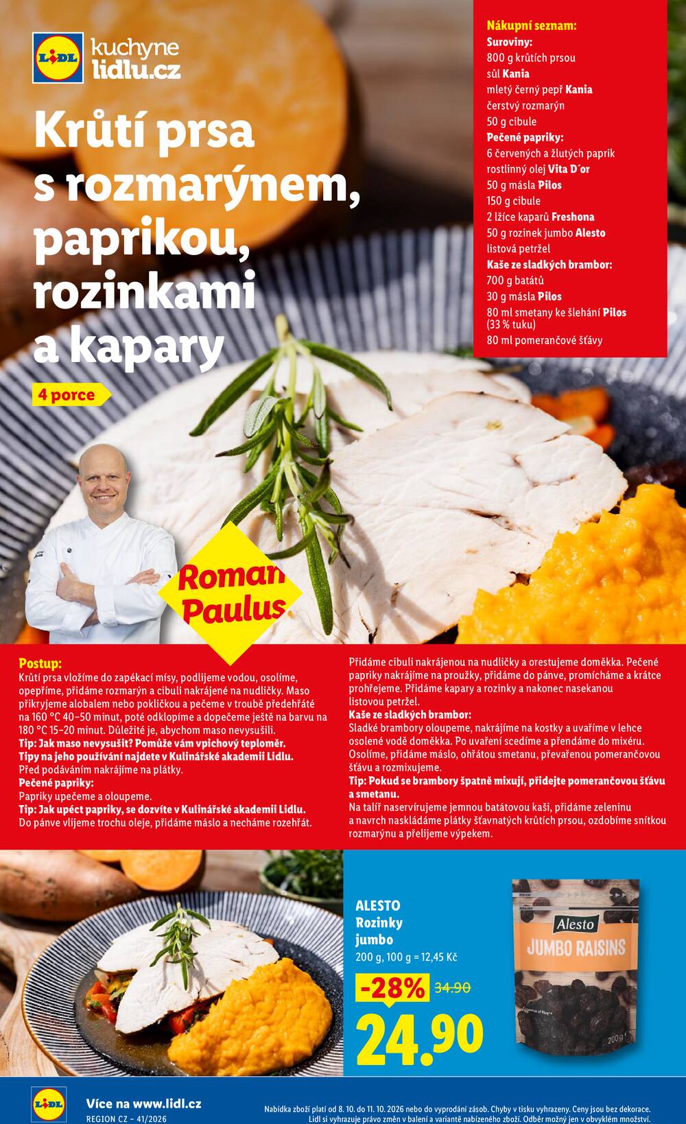 Lidl Čtvrtek od 8.10. do 11.10.2026