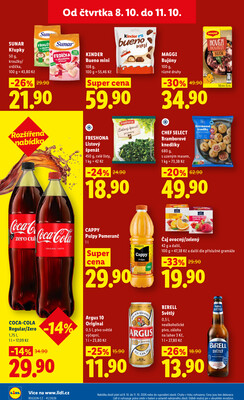 Lidl Čtvrtek od 8.10. do 11.10.2026