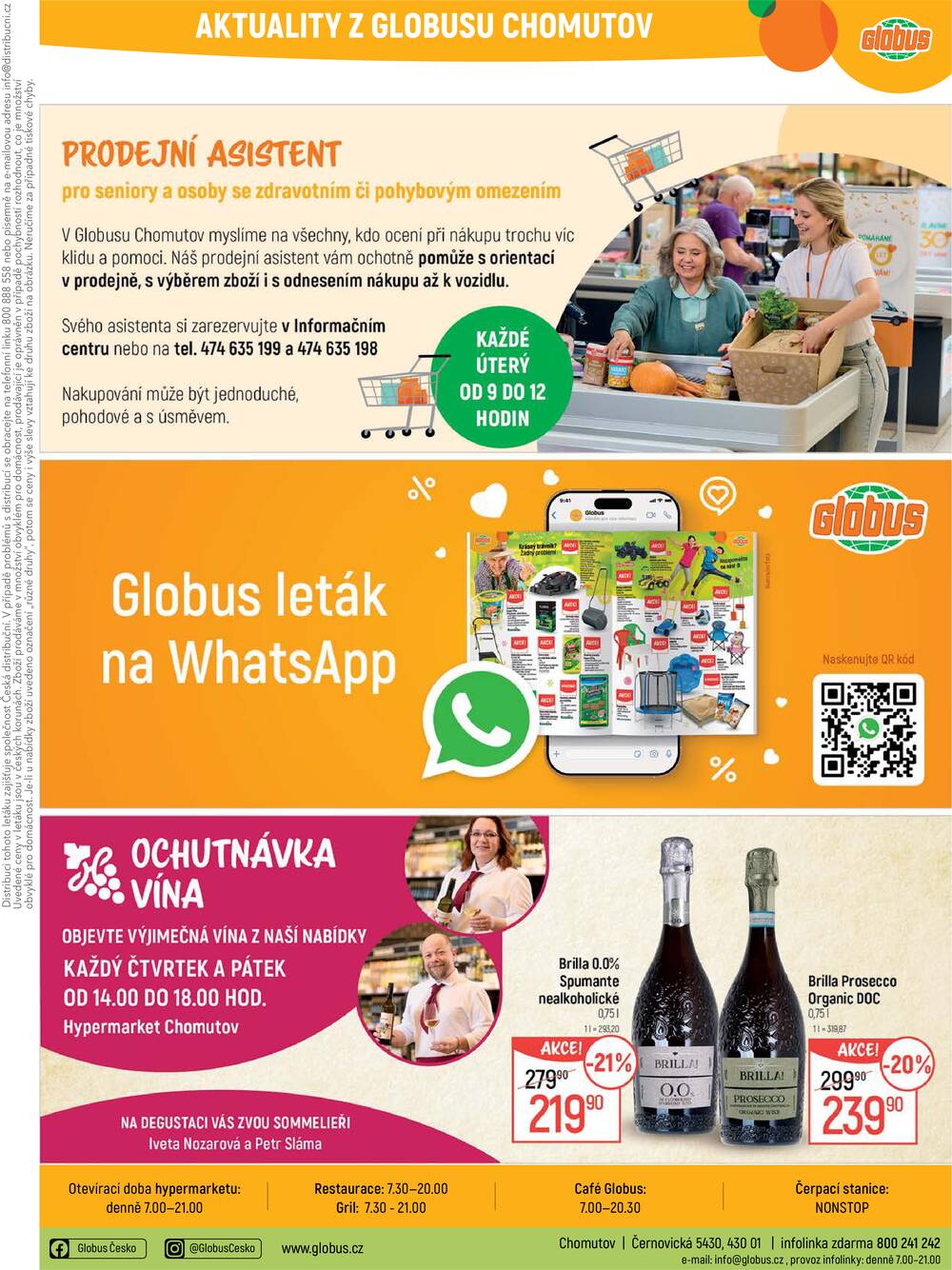 Akční leták Globus 7.10. - 13.10.2026 - Globus Chomutov