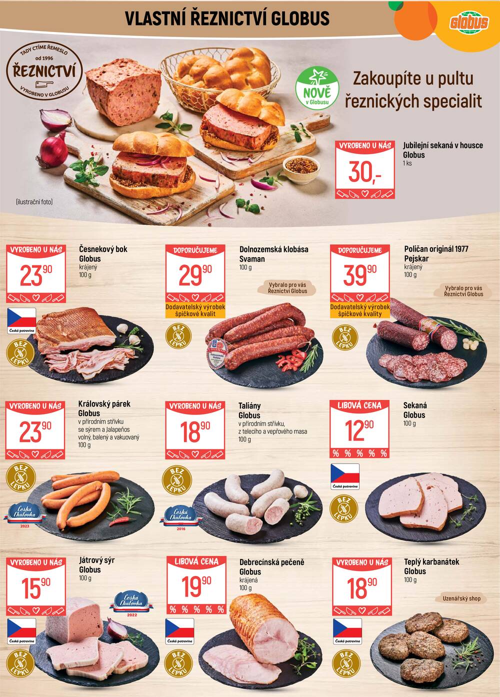 Akční leták Globus 7.10. - 13.10.2026 - Globus Pardubice