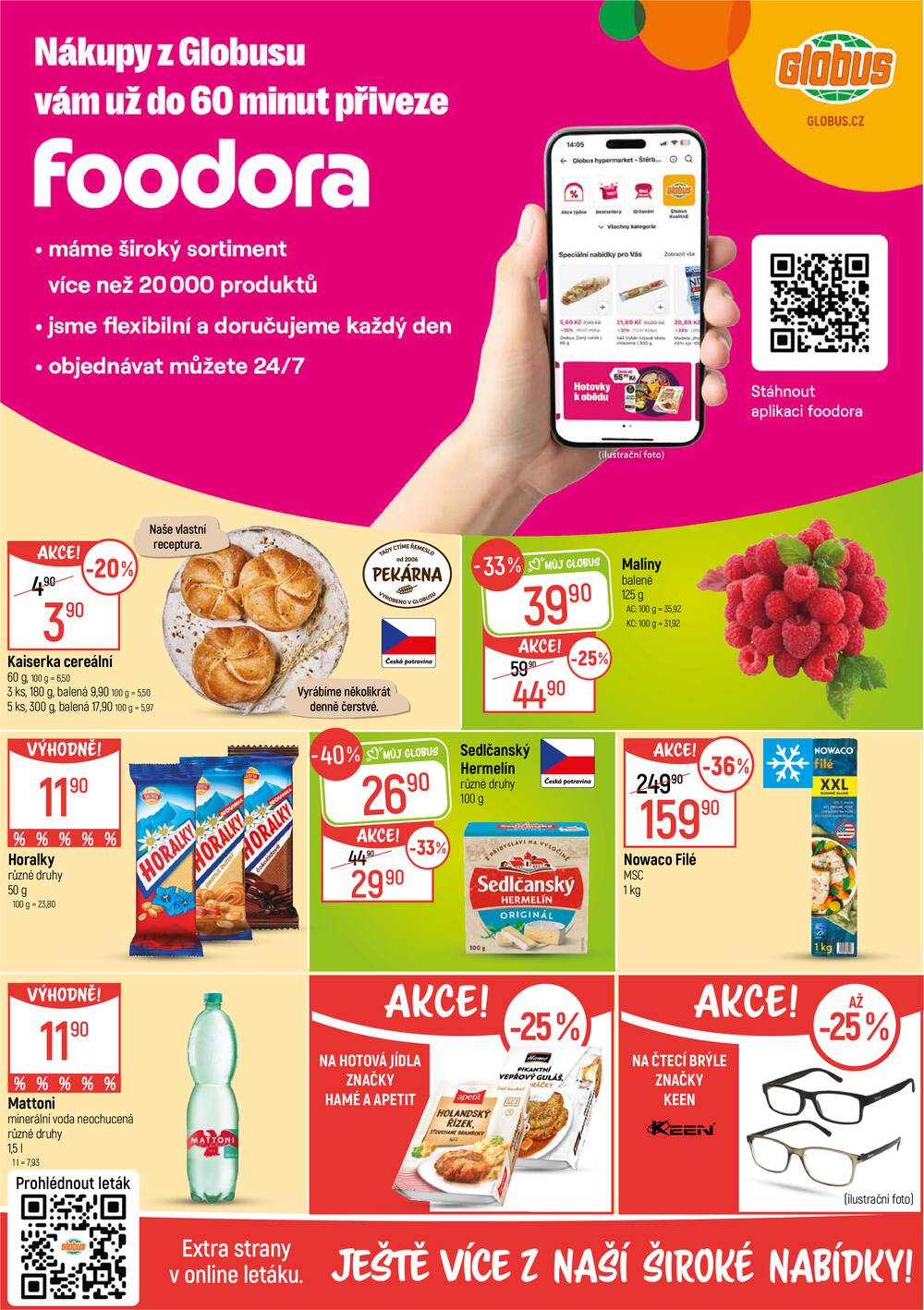 Akční leták Globus 7.10. - 13.10.2026 - Globus Trmice u Ústí nad Labem