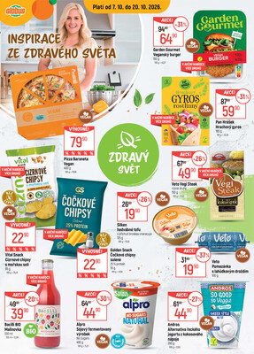 Leták Akční leták Globus 7.10. - 20.10.2026 - Globus Brno Ivanovice