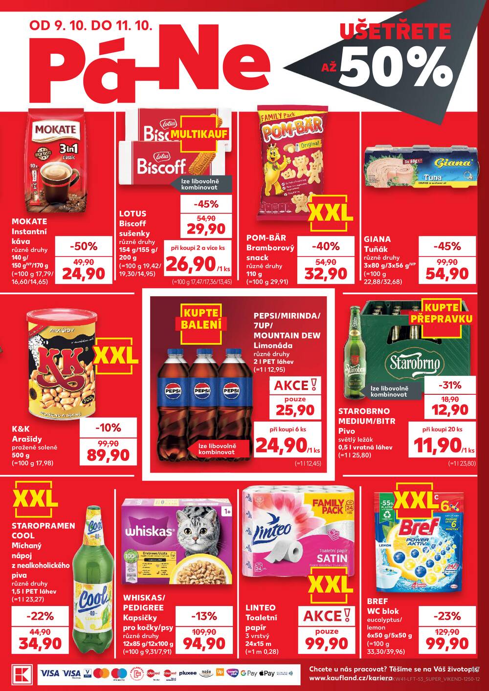 Leták Kaufland - Kaufland 7.10. - 13.10. - Kaufland - Strakonice - strana 47 Leták Kaufland - Kaufland 7.10. - 13.10. - Kaufland - Strakonice - strana 47