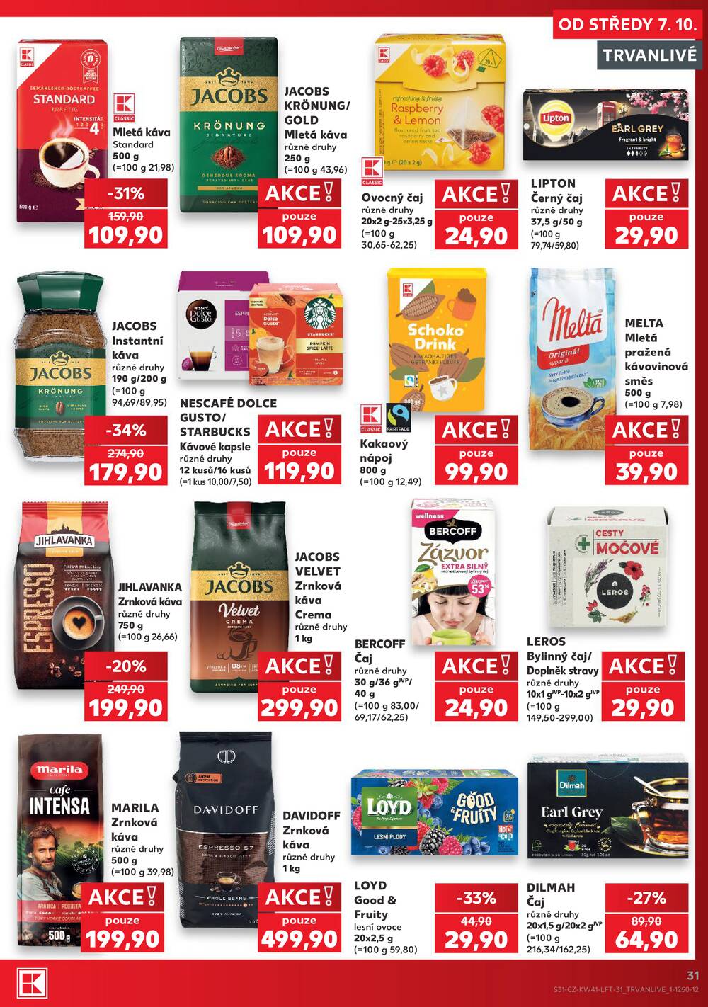 Kaufland 7.10. - 13.10. - Kaufland - Praha 8 (Libeň)