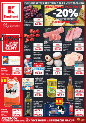 Leták Kaufland 7.10. - 13.10. - Kaufland - Náchod