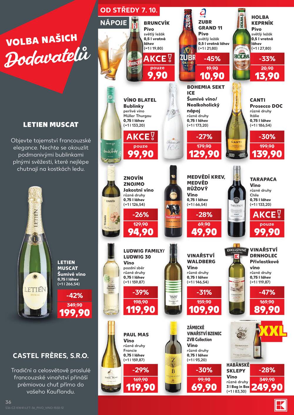 Kaufland 7.10. - 13.10. - Kaufland - Trutnov