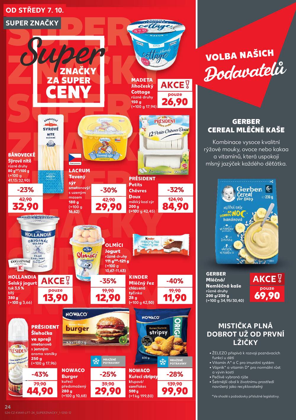 Kaufland 7.10. - 13.10. - Kaufland - Prostějov (Okružní ulice)