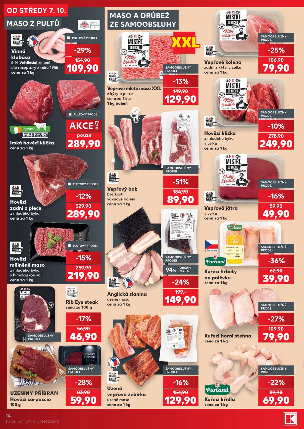 Kaufland 7.10. - 13.10. - Kaufland - Kopřivnice