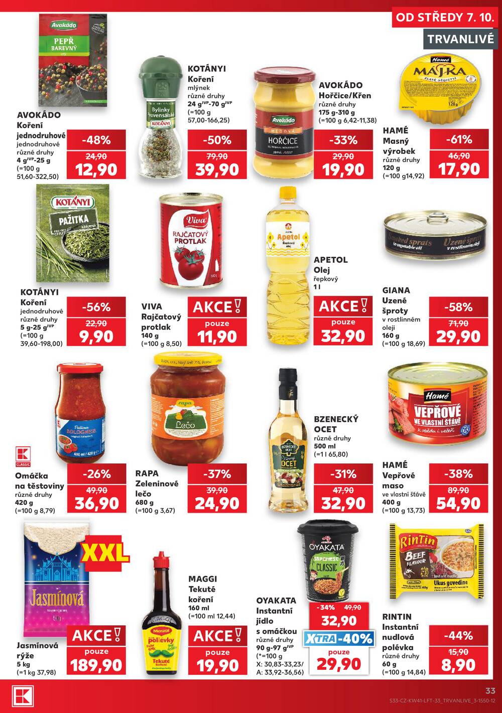 Kaufland 7.10. - 13.10. - Kaufland - Kopřivnice