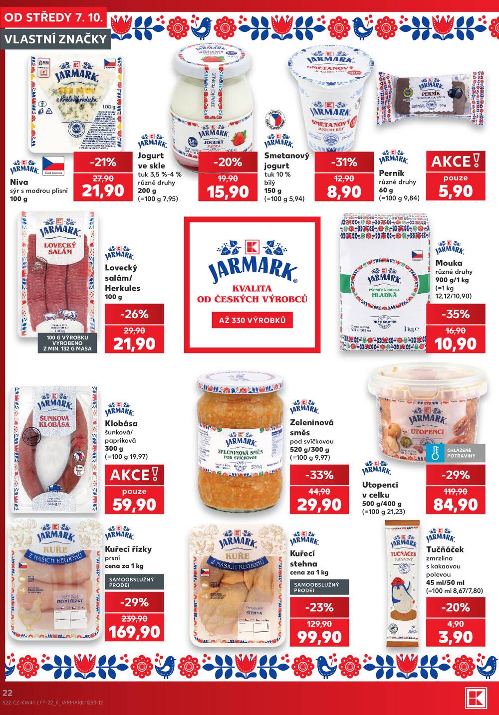 Kaufland 7.10. - 13.10. - Kaufland - Praha 8 (Malý Klín)