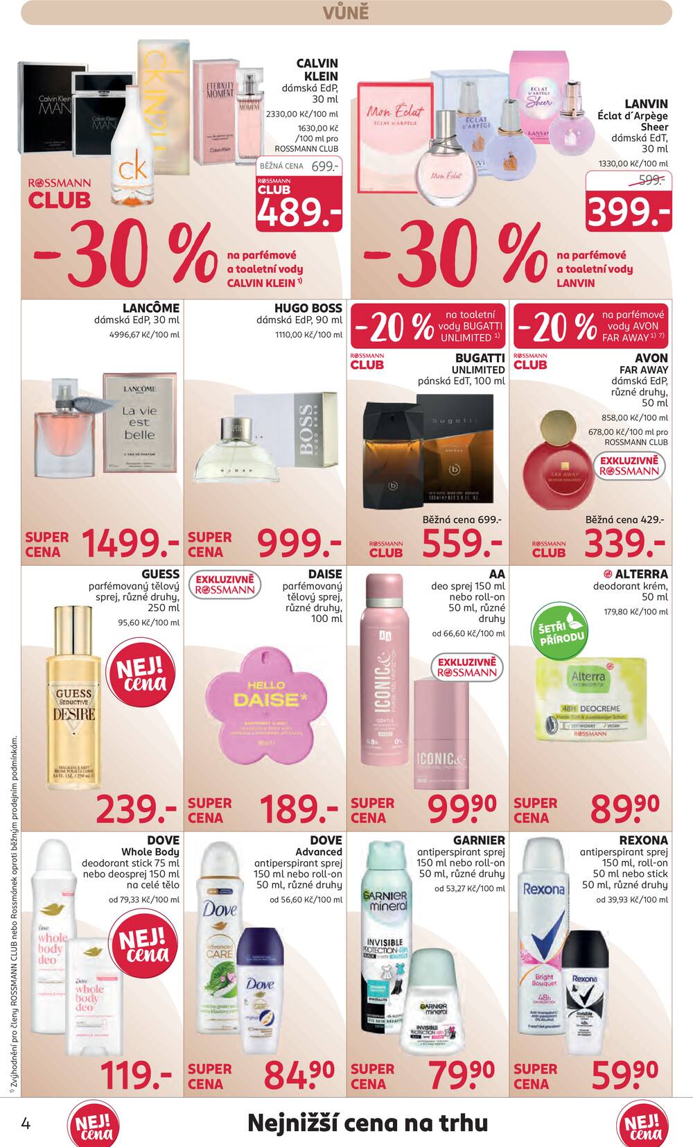 Leták ROSSMANN - ROSSMANN 7.10-20.10.2026 - strana 4 Leták ROSSMANN - ROSSMANN 7.10-20.10.2026 - strana 4