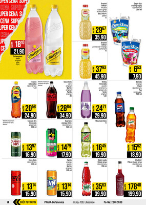 JIP Cash & Carry České Budějovice, Most, Náchod, Polička, Sušice a Svoboda nad Úpou od 7.10. do 13.10.2026