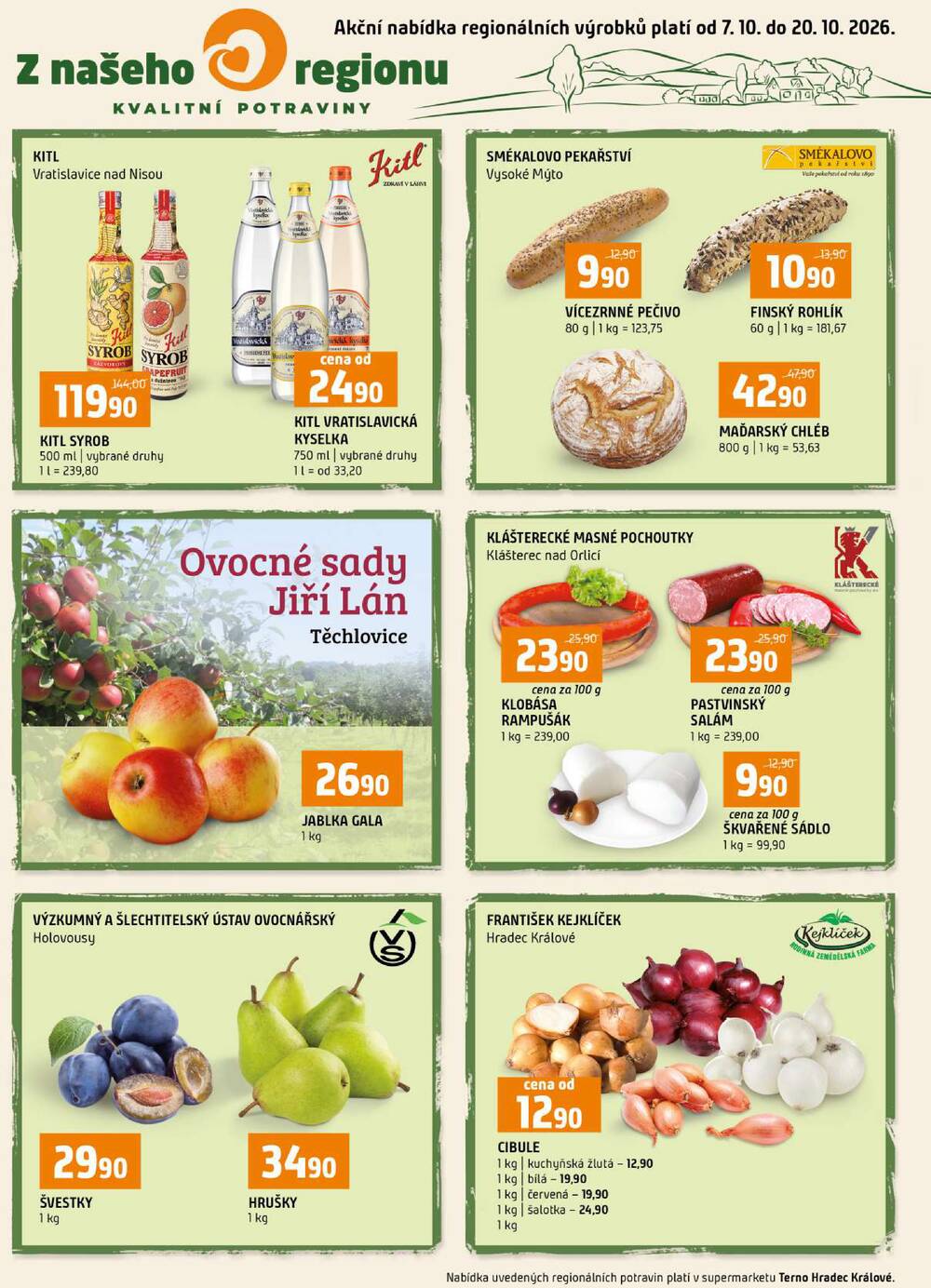 Leták Terno - Terno Hradec Králové 7.10. - 13.10. - strana 16