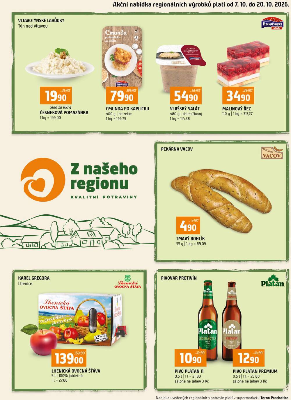 Leták Terno - Terno Prachatice 7.10. - 13.10. - strana 16 Leták Terno - Terno Prachatice 7.10. - 13.10. - strana 16