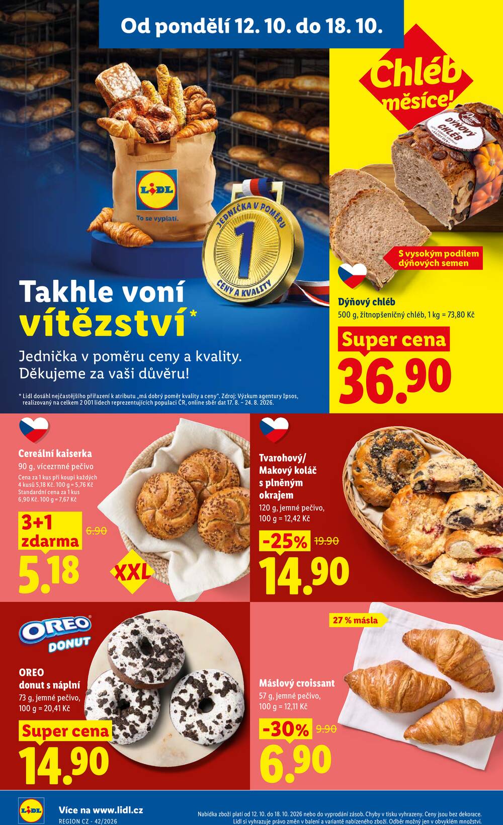 Lidl od 12.10. do 14.10.2026