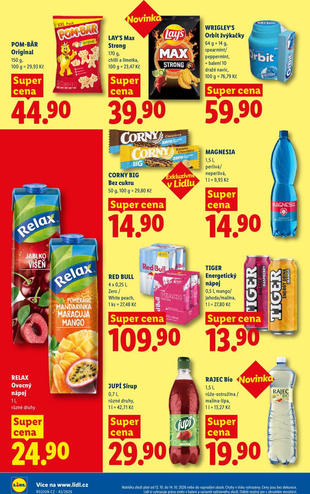 Lidl od 12.10. do 14.10.2026