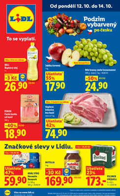 leták Lidl