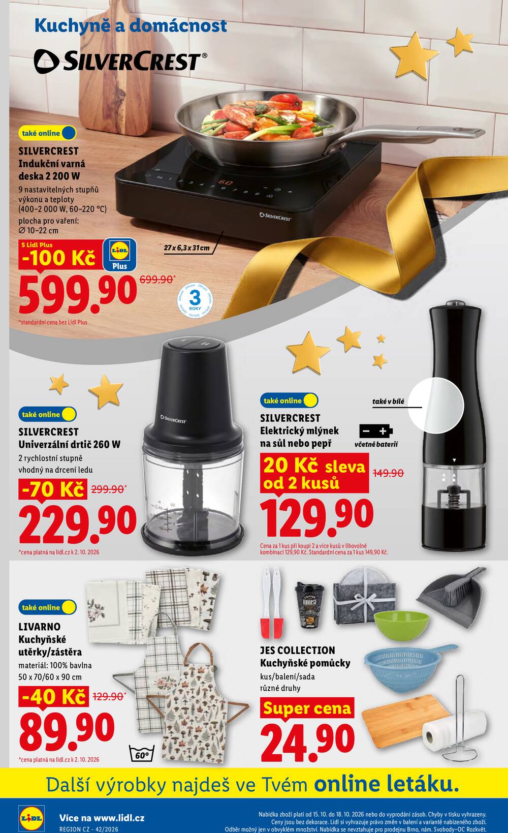 Lidl Čtvrtek od 15.10. do 18.10.2026