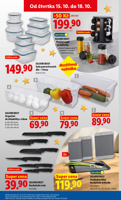 Lidl Čtvrtek od 15.10. do 18.10.2026