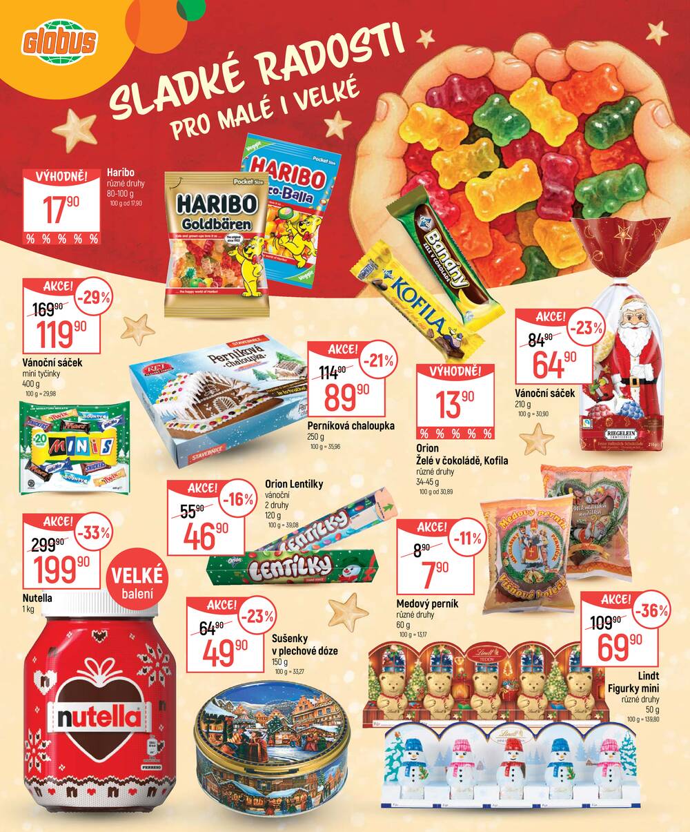 Akční leták Globus 14.10. - 5.12.2026 - Globus České Budějovice