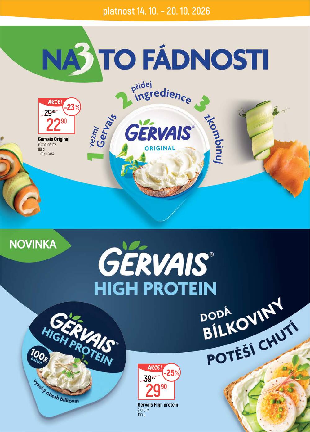 Akční leták Globus 14.10. - 20.10.2026 - Globus Jenišov u Karlových Varů