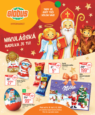 Globus - Akční leták Globus 14.10. - 5.12.2026 - Globus Liberec
