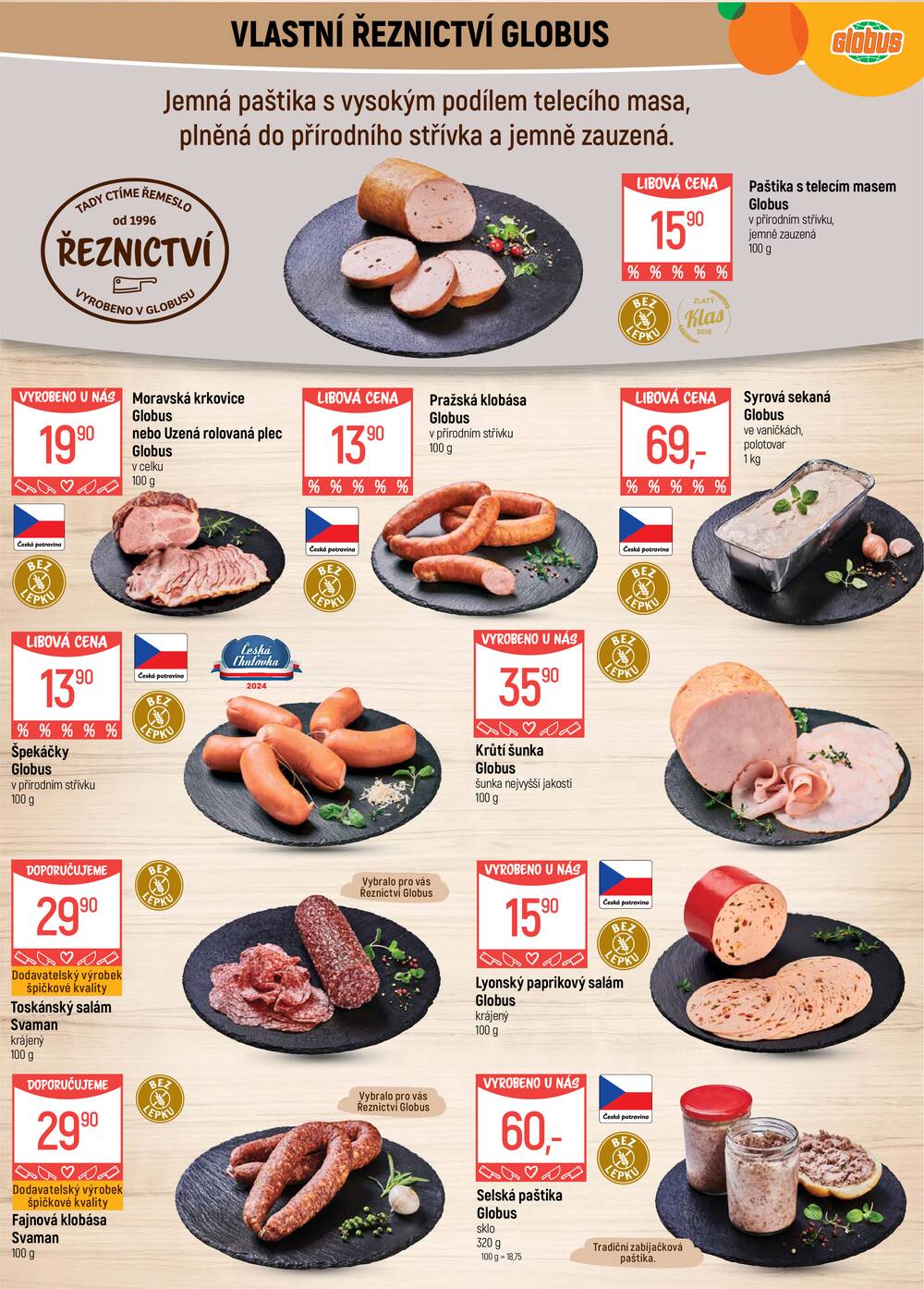 Akční leták Globus 14.10. - 20.10.2026 - Globus Liberec