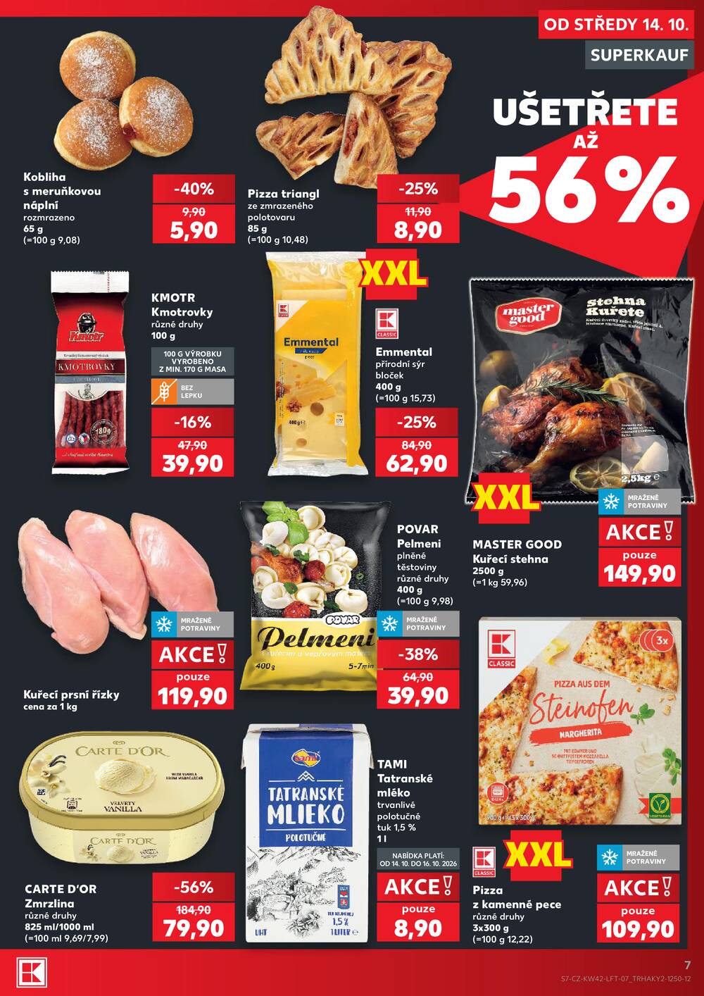 Leták Kaufland - Kaufland 14.10. - 20.10. - Kaufland - Třeboň - strana 7