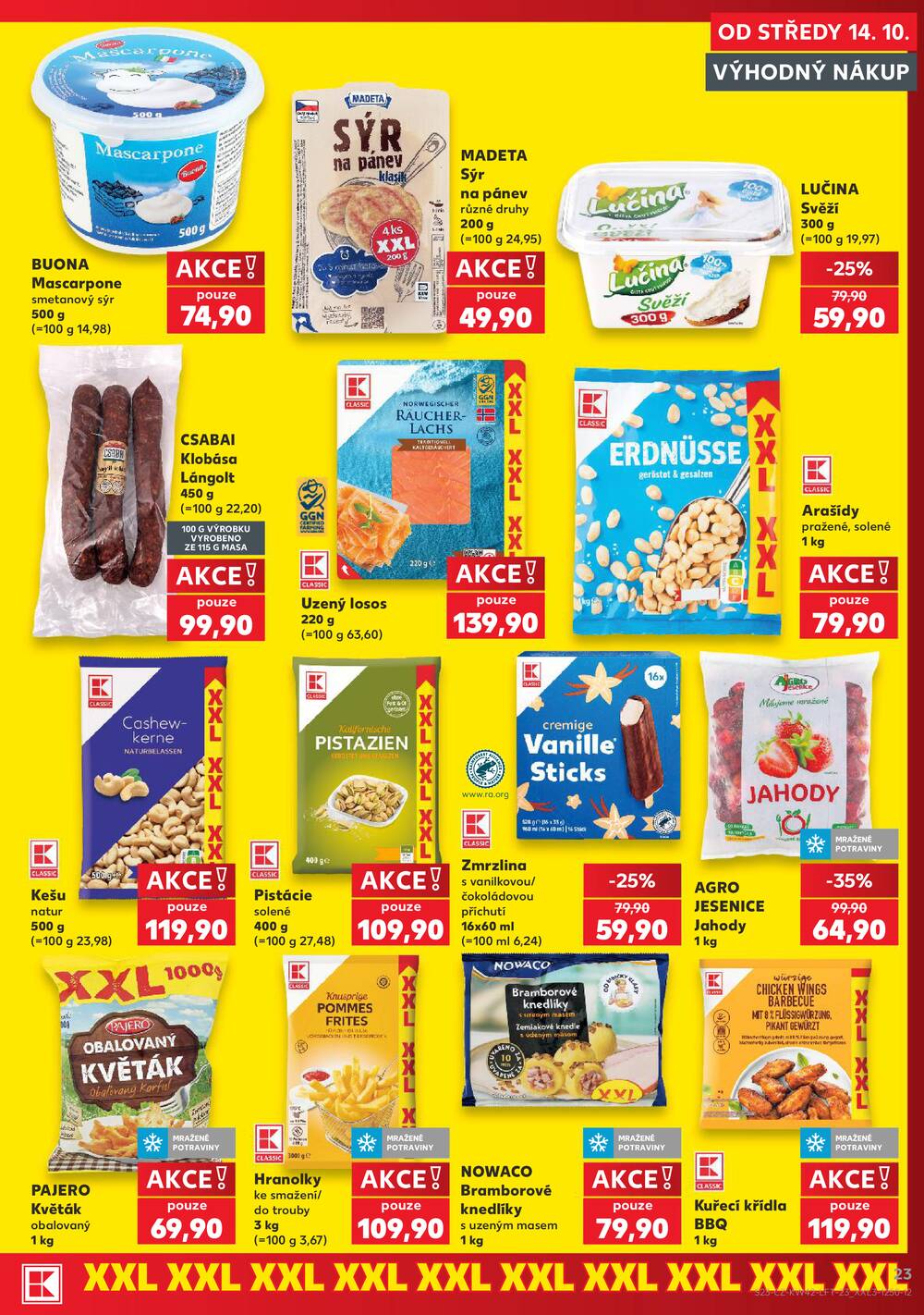 Kaufland 14.10. - 20.10. - Kaufland - Veselí nad Lužnicí - Budějovická