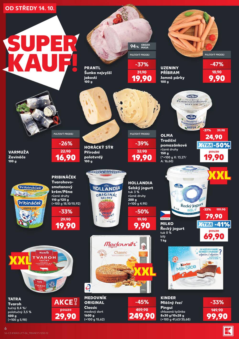 Kaufland 14.10. - 20.10. - Kaufland - Teplice